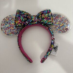Disney Multicolor Sequin Ears Headband